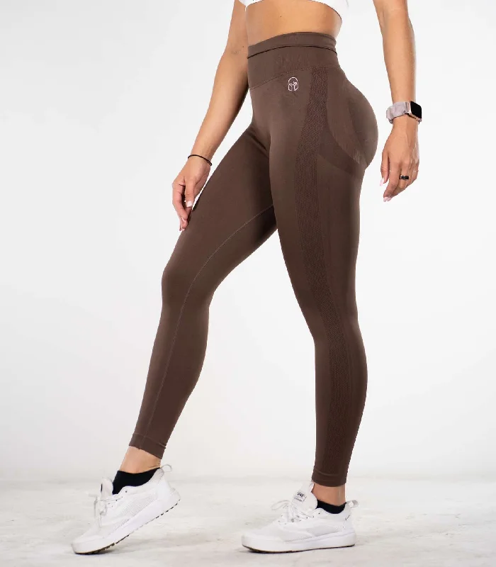 Gaia Seamless Legging Elegant Sheer Leggings