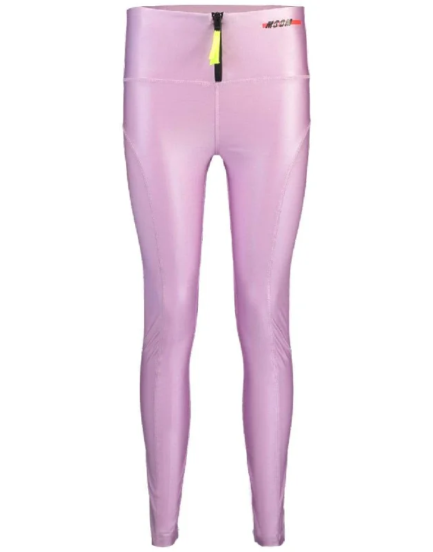 Solid Color Legging Stylish Stretch Print Leggings