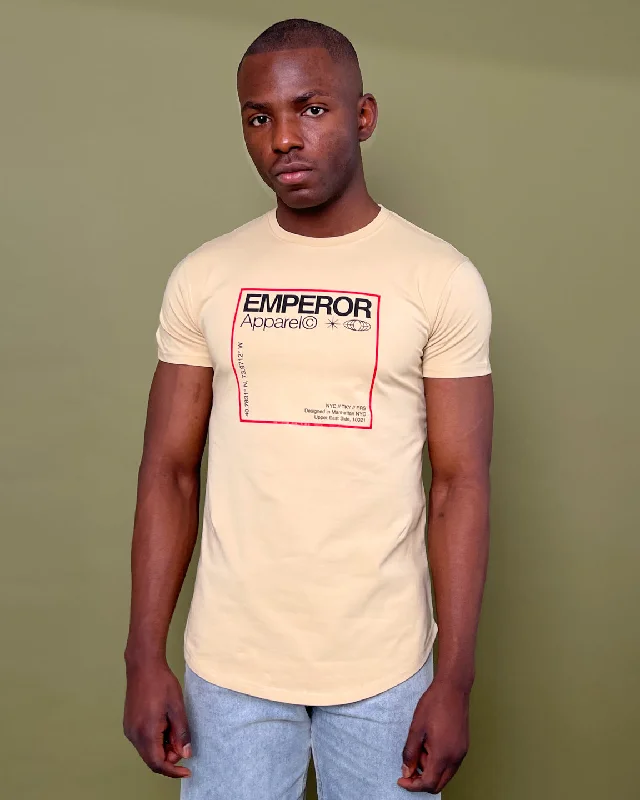 Emperor Apparel Box After Dark T-Shirt Stone-- Anti-Pilling Machine Wash Handmade