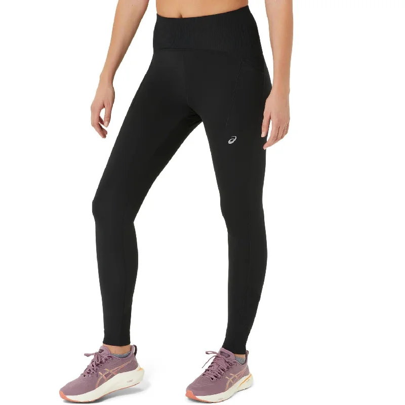 Asics Road Winter Womens High Waist Full-Length Legging Comfortable Classic Yoga Leggings