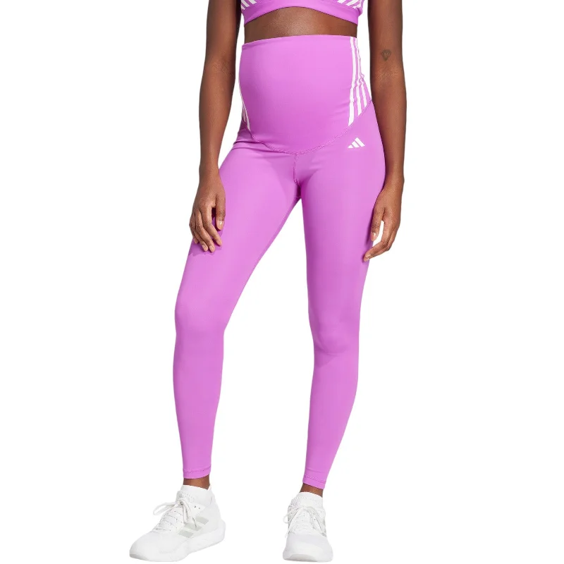 adidas Optime Essentials Full-Length Womens Maternity Leggings Trendy Sporty Compression Leggings
