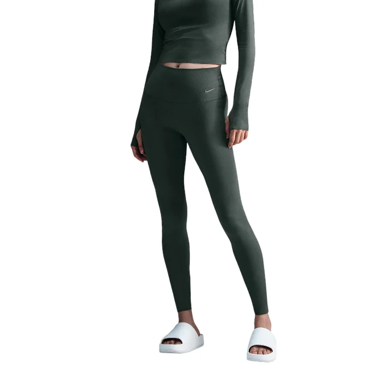 Nike Zenvy Gentle-Support High-Waisted Full-Length Leggings Trendy Faux Suede Leggings