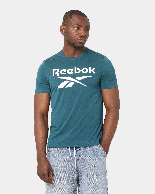 Reebok Classic Soft Edge Linear T-Shirt Midnight Pine-- Real Fur Shearling Chenille