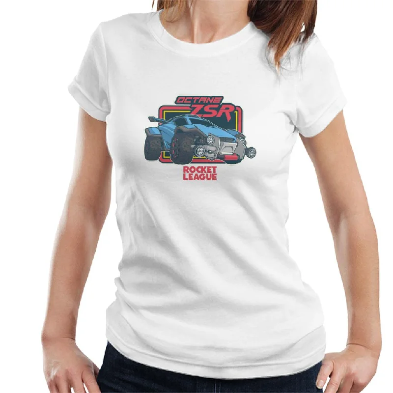 Rocket League Octane ZSR Women's T-Shirt-- Welt Pockets Slit Pockets