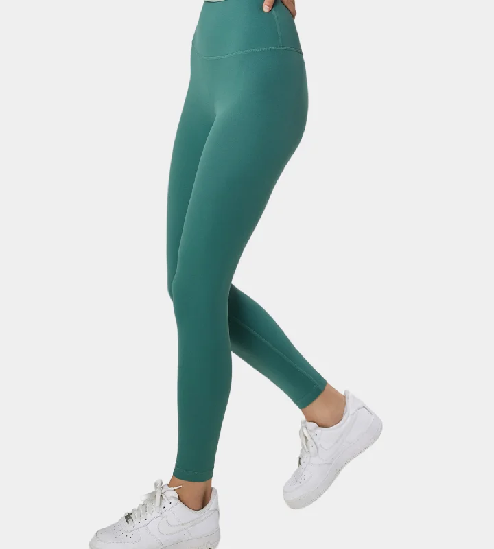 Women's Flow leggings: dark seafoam Stylish Everyday Leggings