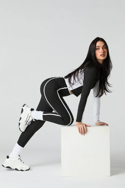 Sommer Ray Active Legging Comfortable Ribbed Sports Leggings