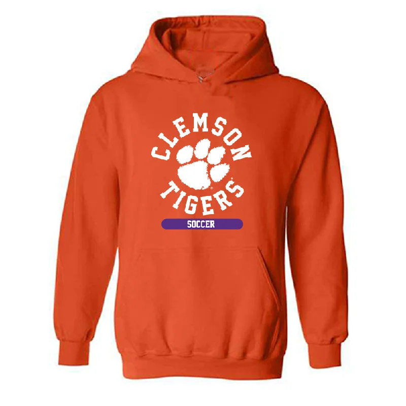 Clemson - NCAA Women's Soccer : Ella Johnson - Classic Shersey Hooded Sweatshirt Hoodie with Hood Adjustable Protection