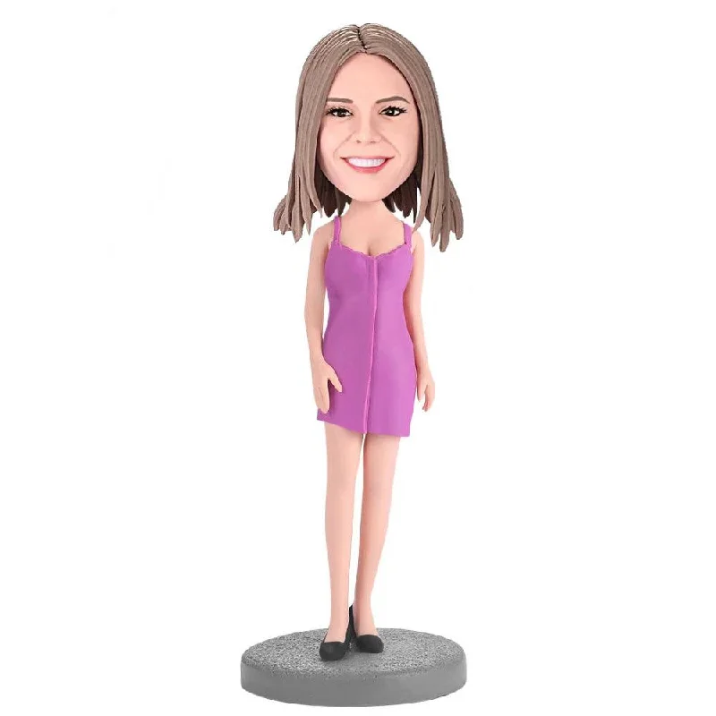 PINK DRESS Custom Bobblehead Tunics Top rated