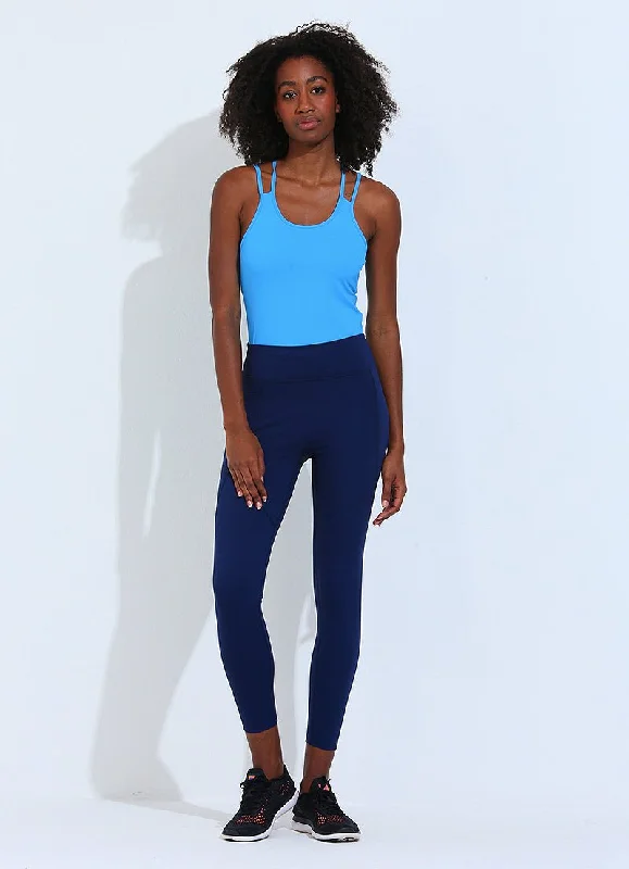 Active Leggings (Navy) Trendy Activewear Leggings
