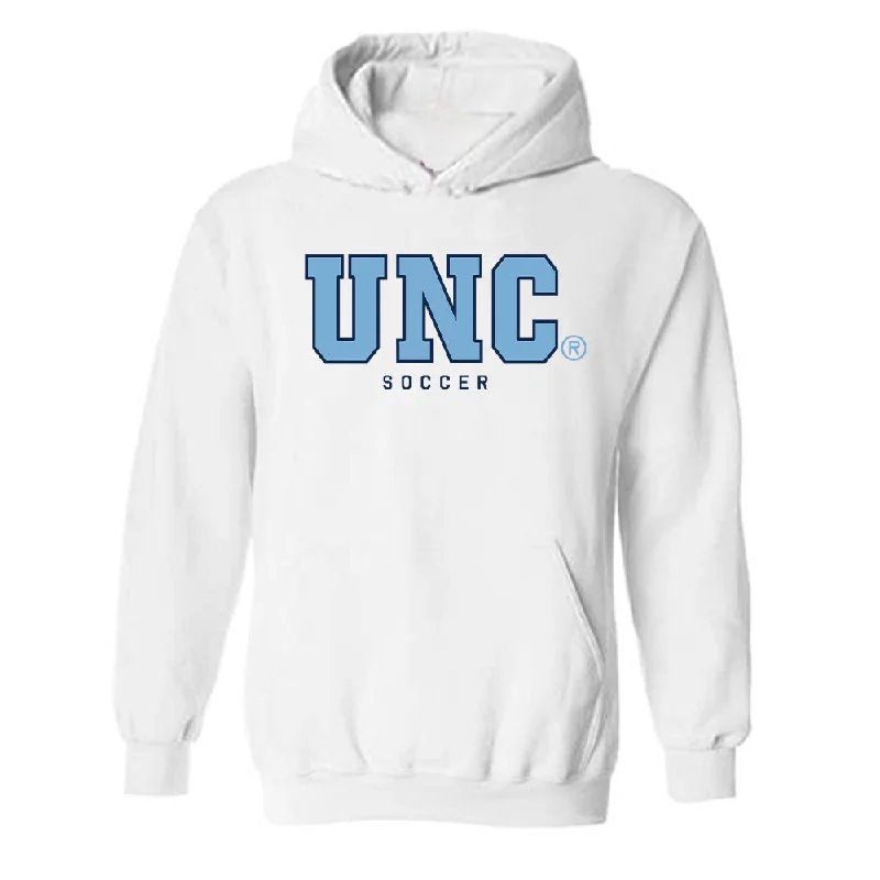 UNC - NCAA Women's Soccer : Caitlin Mara - Classic Shersey Hooded Sweatshirt Hoodie with Bell Sleeves Flared Feminine