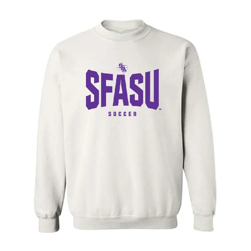 SFA - NCAA Women's Soccer : Alex Bayouth - Crewneck Sweatshirt Hoodie with Emblem Brand Identity