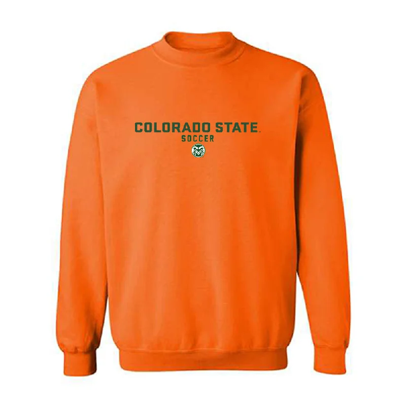 Colorado State - NCAA Women's Soccer : Kaja Dionne - Classic Shersey Crewneck Sweatshirt Hoodie with Hem Contrast Bold Stylish