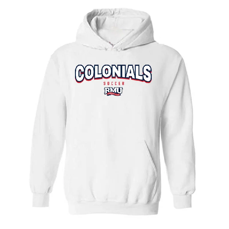 Robert Morris - NCAA Women's Soccer : Shauna Gamble - Classic Shersey Hooded Sweatshirt Hoodie Crop Top Short Trendy