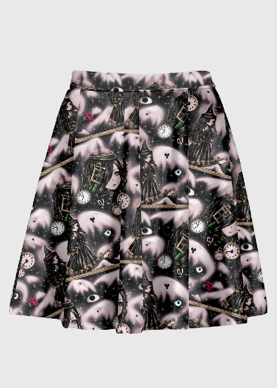 Plus Size Dreamcore Time Realm Anime Skirt velvet skirt rich