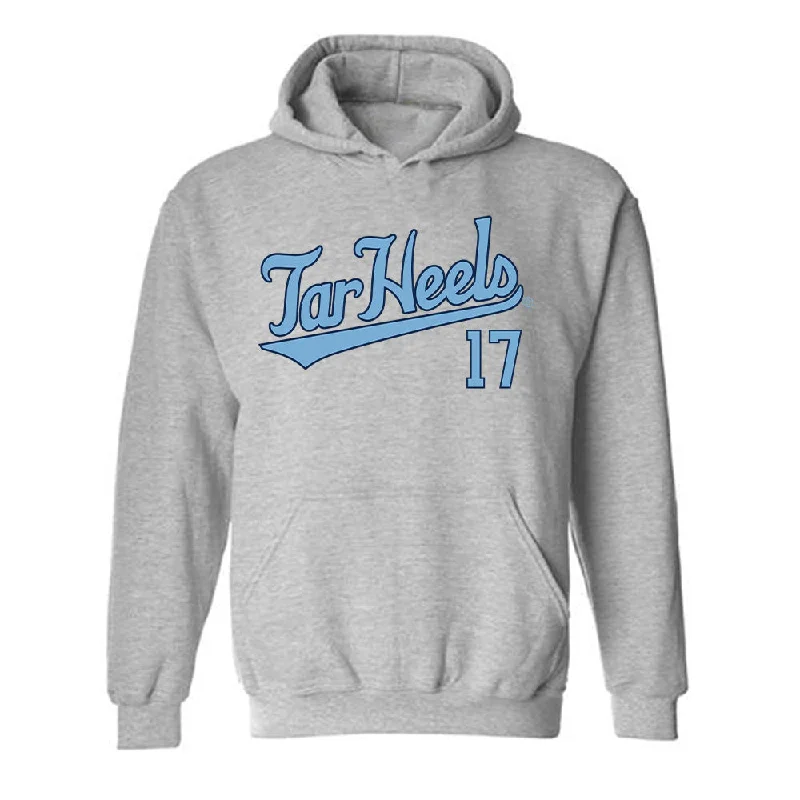 UNC - NCAA Women's Soccer : Caitlin Mara - Classic Shersey Hooded Sweatshirt Hoodie with Rolled Sleeves Casual Relaxed