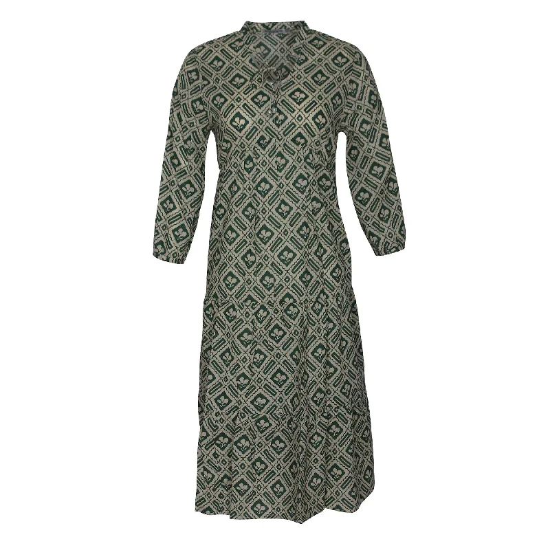 LADIES CASUAL PRINTED DRESS Tunics Trousers formal