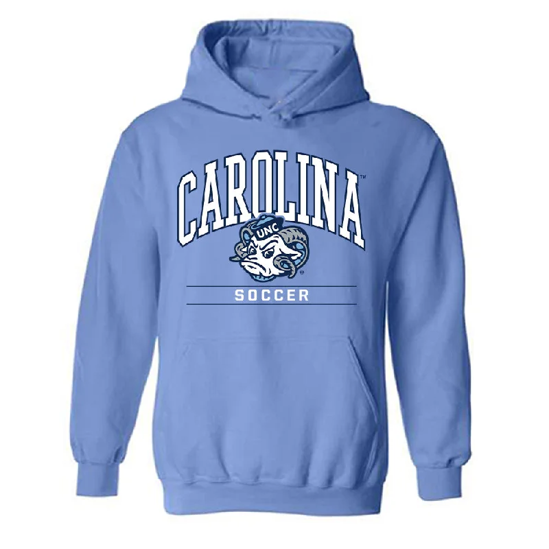 UNC - NCAA Women's Soccer : Caitlin Mara - Classic Shersey Hooded Sweatshirt Hoodie with Crew Neck Simple Timeless
