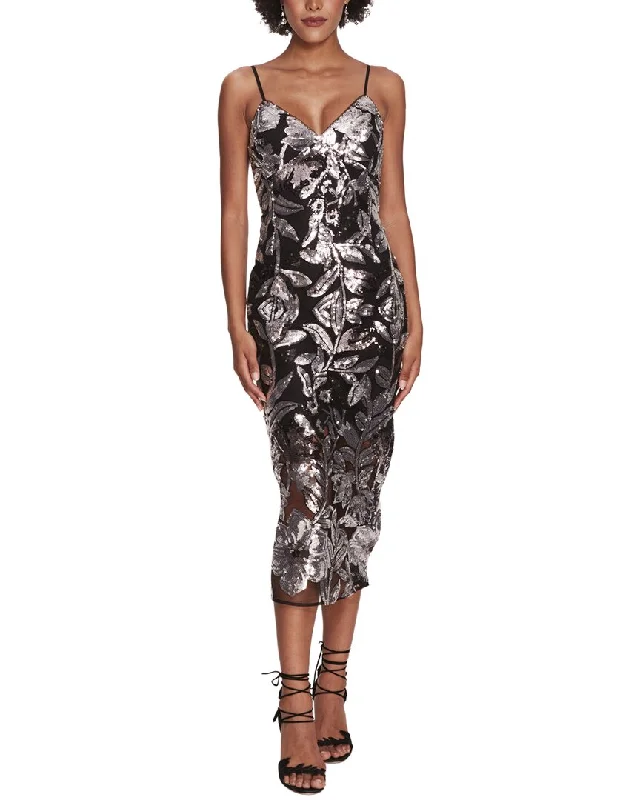 Marchesa Notte Stone Dress Tunics Denim casual