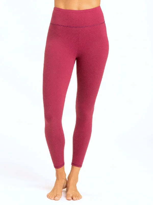 Monica High Rise 7/8 Legging 24" Elegant Printed Leggings with Pockets
