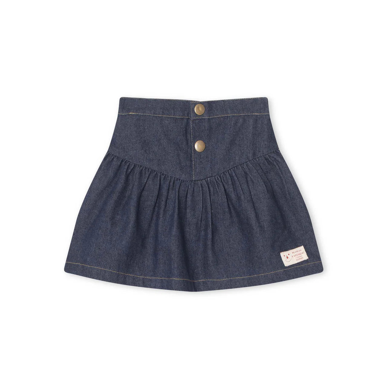 Celine Skirt | Dark Blue denim skirt casual