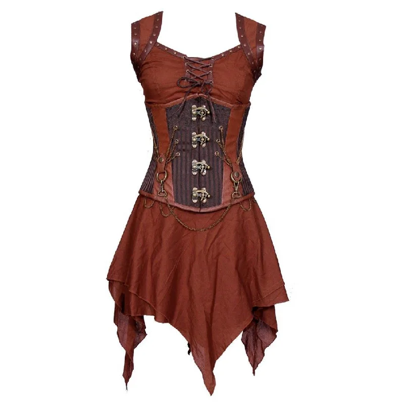 Warrior of Amazon Corset Dress Tunics Versatile functional