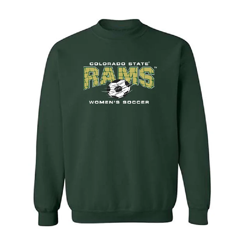 Colorado State - NCAA Women's Soccer : Kaja Dionne - Crewneck Sweatshirt Cotton Hoodie Fleece Lining Warmth