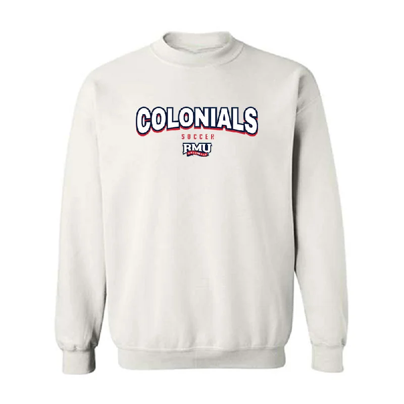 Robert Morris - NCAA Women's Soccer : Shauna Gamble - Classic Shersey Crewneck Sweatshirt Hoodie with Lace Feminine Delicate