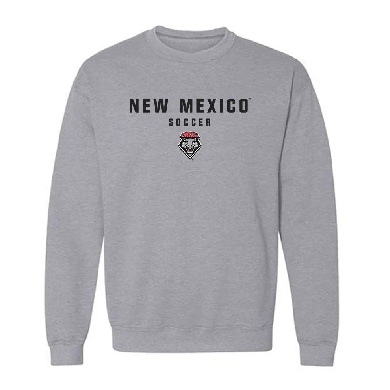 New Mexico - NCAA Women's Soccer : Presley Devey - Classic Shersey Crewneck Sweatshirt Hoodie with Emblem Brand Identity