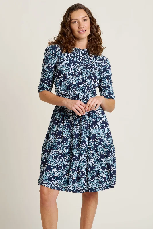 Jasmine Dress Boat Neckline Classic