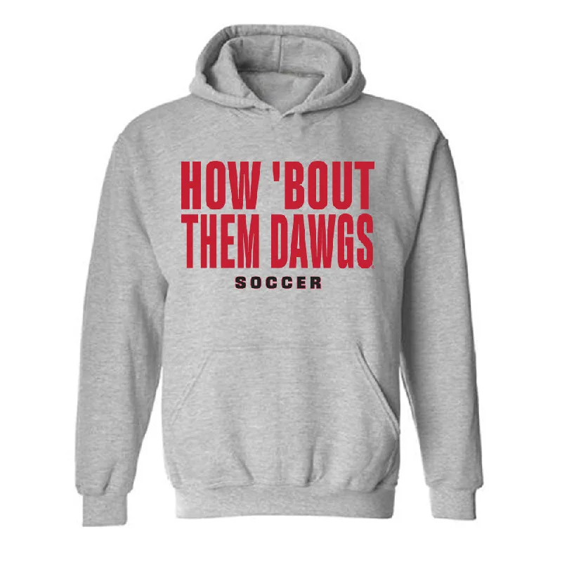 Georgia - NCAA Women's Soccer : Margie detrizio - Classic Shersey Hooded Sweatshirt Hoodie with Turtle Neck Cozy Winter