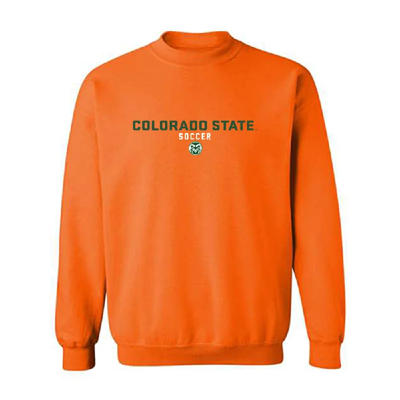 Colorado State - NCAA Women's Soccer : Kaja Dionne - Classic Shersey Crewneck Sweatshirt Hoodie with Back Slit Movement Comfort