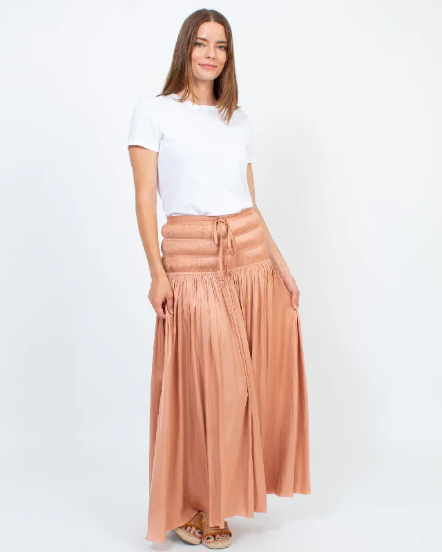 Tiered Banded Skirt athletic skirt fit