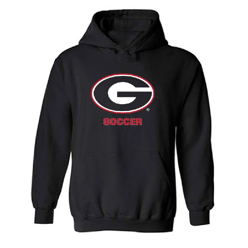 Georgia - NCAA Women's Soccer : Madeline Pirrello - Classic Shersey Hooded Sweatshirt Hoodie with Reflective Safety Nightwear