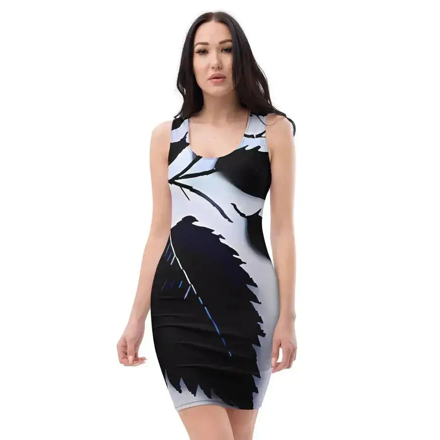 Monochrome sublimation cut & sew dress Tunics Occasion special