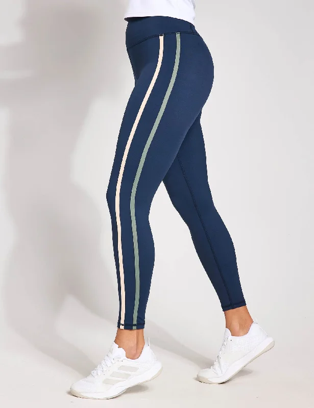Chelsea Legging - Navy Blue Comfortable Printed Workout Leggings