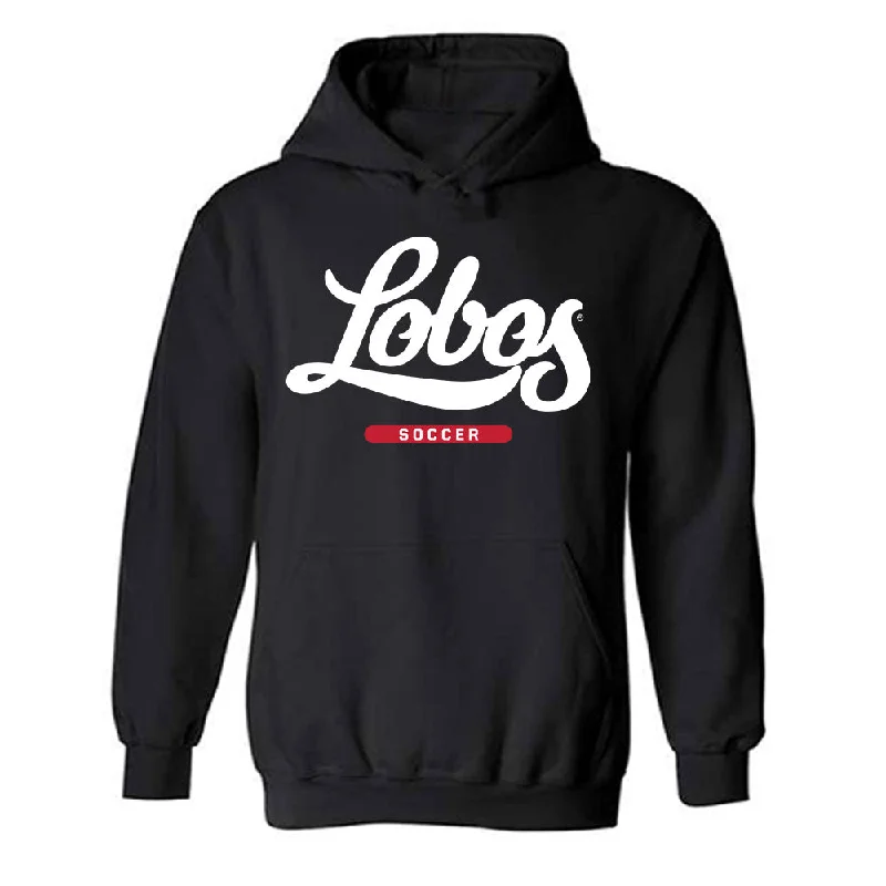 New Mexico - NCAA Women's Soccer : Presley Devey - Classic Fashion Shersey Hooded Sweatshirt Hoodie with Drawcord Adjustable Secure