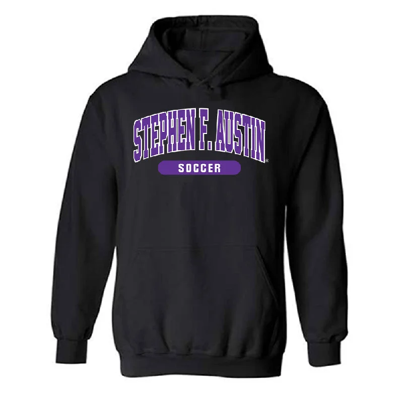 SFA - NCAA Women's Soccer : Alex Bayouth - Hooded Sweatshirt Hoodie with Color Block Contrast Stylish