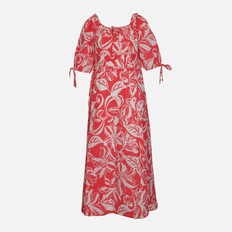 LADIES CASUAL COTTON DRESS empire Waist empire