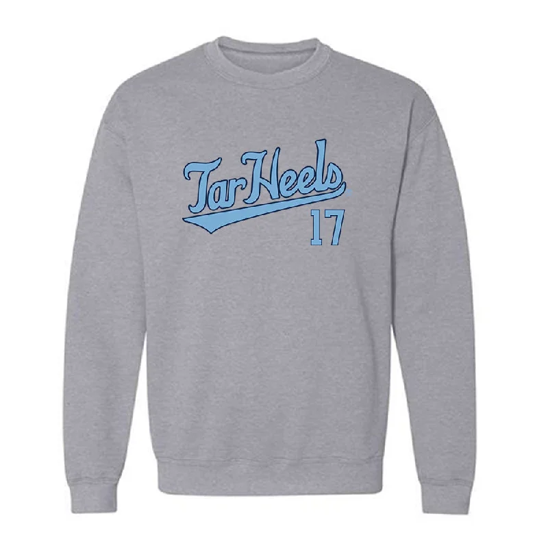 UNC - NCAA Women's Soccer : Caitlin Mara - Classic Shersey Crewneck Sweatshirt Hoodie with Hidden Zipper Minimalist Clean