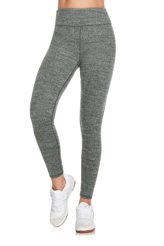 Meadow Zig-Zag Warm Leggings Stylish Camo Print Leggings