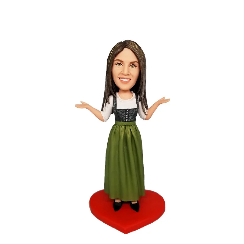 Princess Green Dress Custom Bobblehead Tunics Review highly
