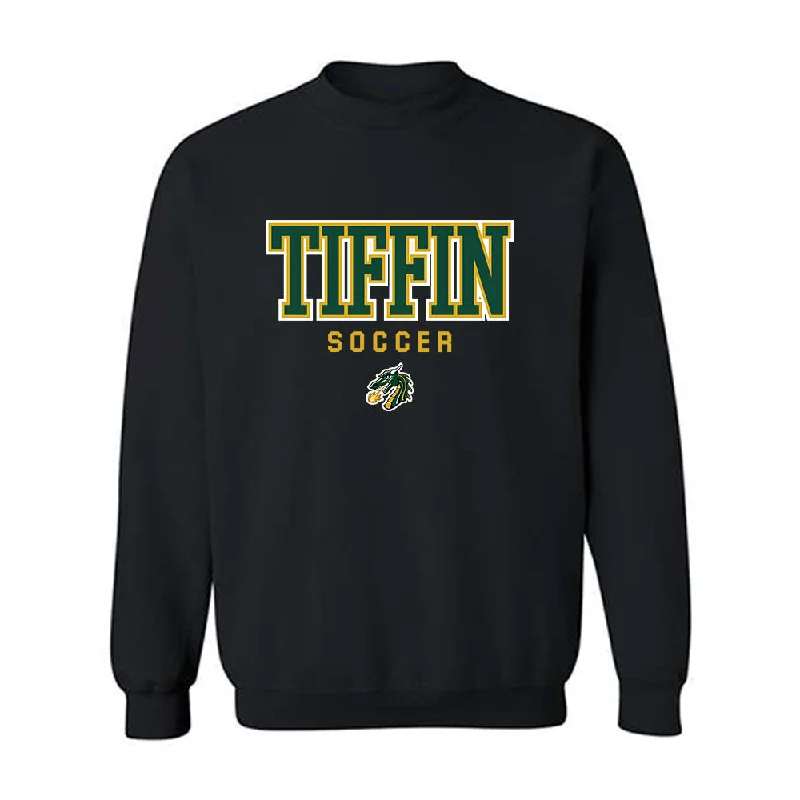 Tiffin - NCAA Women's Soccer : Malia Marinelli - Crewneck Sweatshirt Hoodie with Cuffed Sleeves Snug Secure