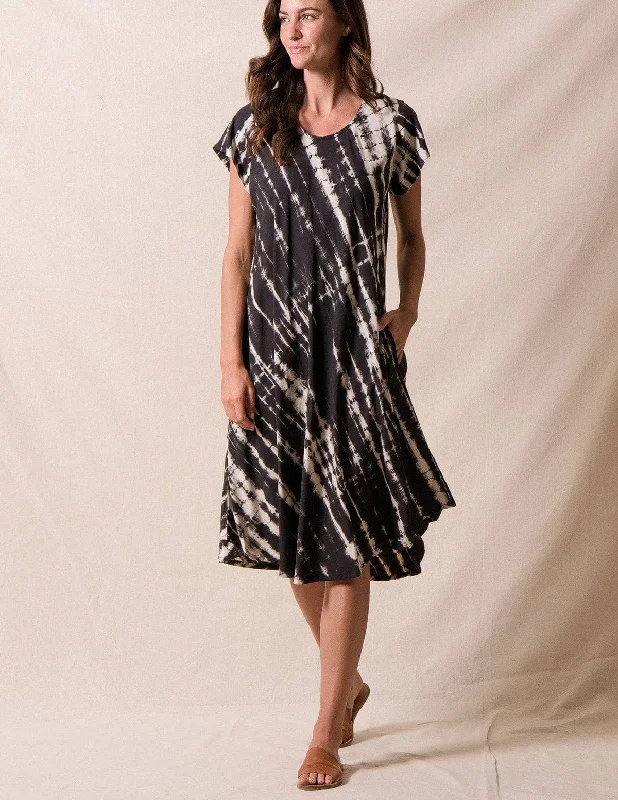 Handmade Bali Dress - Shibori Tie-Dye Tunics Party sparkling