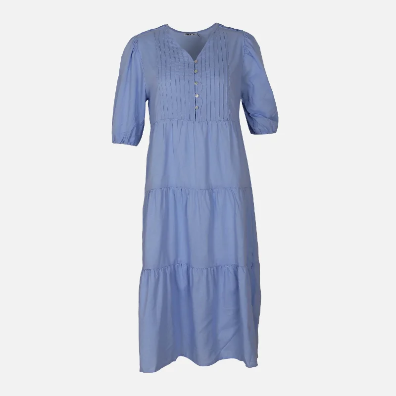LADIES CASUAL LONG DRESS Off-the-shoulder Chic Trendy