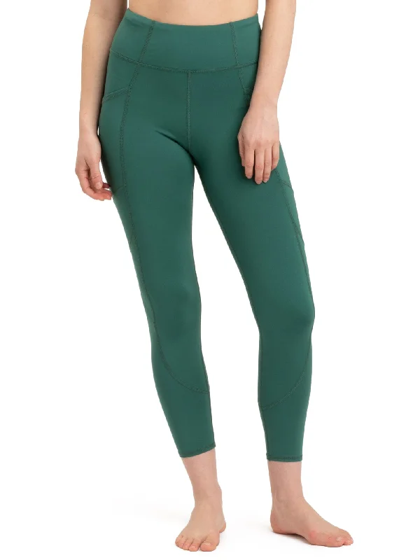Rita Pocket High Rise 7/8 Sport Legging 24" Stylish Capri Leggings