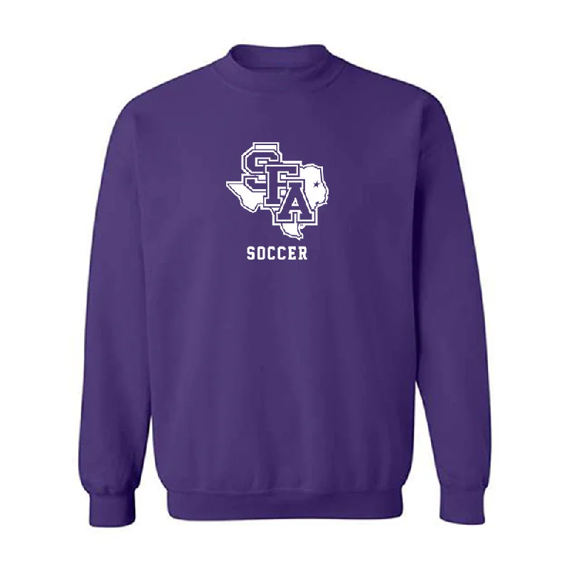 SFA - NCAA Women's Soccer : Alex Bayouth - Classic Shersey Crewneck Sweatshirt Hoodie with Mesh Breathable Sporty
