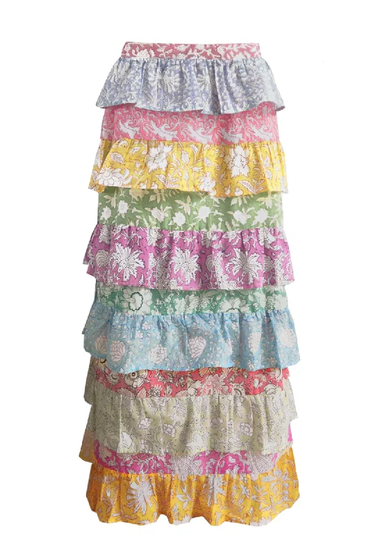 Ahmedabad Skirt velvet skirt luxurious