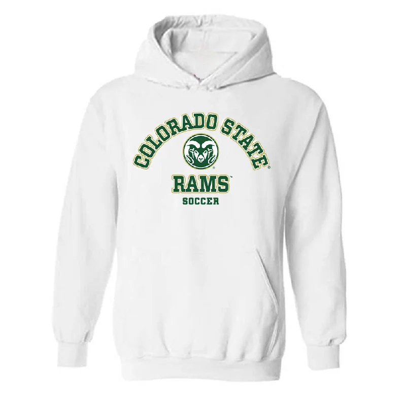 Colorado State - NCAA Women's Soccer : Kaja Dionne - Hooded Sweatshirt Oversized Hoodie Comfort Casual
