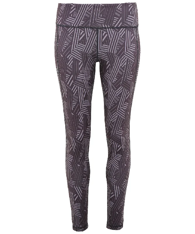 Charcoal - Women's TriDri® performance crossline leggings full-length Stylish Ankle-Length Leggings