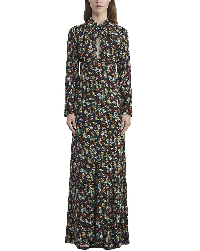 Lafayette 148 New York Twist Collar Dress Tunics Distressed trendy